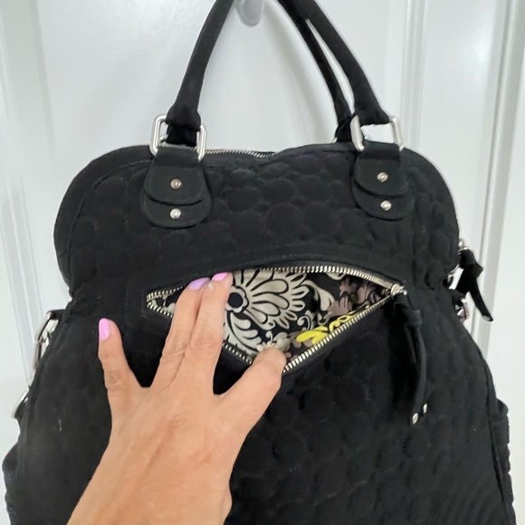 Extra large, extra tall, quilted, retired, vera, Bradley shoulder bag - Picture 9 of 10